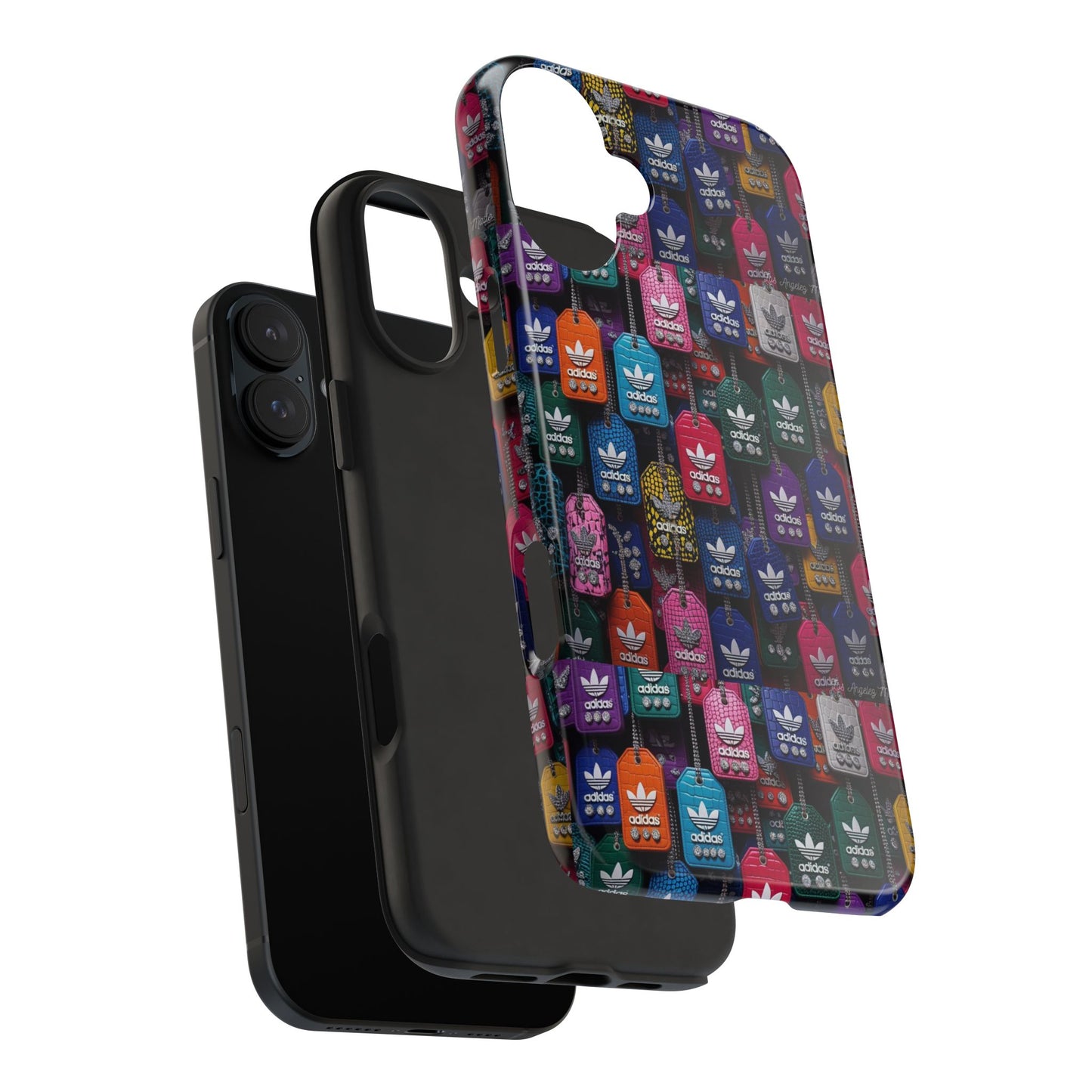 Los Angelez Made x Adidas Leather Tags Tough Phone Case