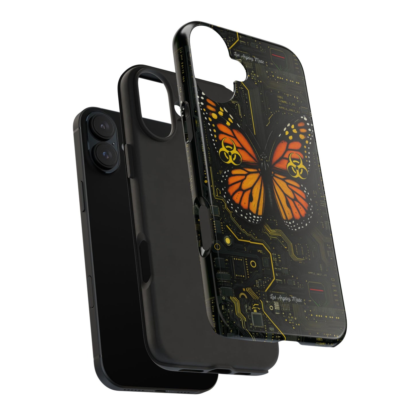 Los Angelez Made x Cyber Butterfly Tough Phone Case