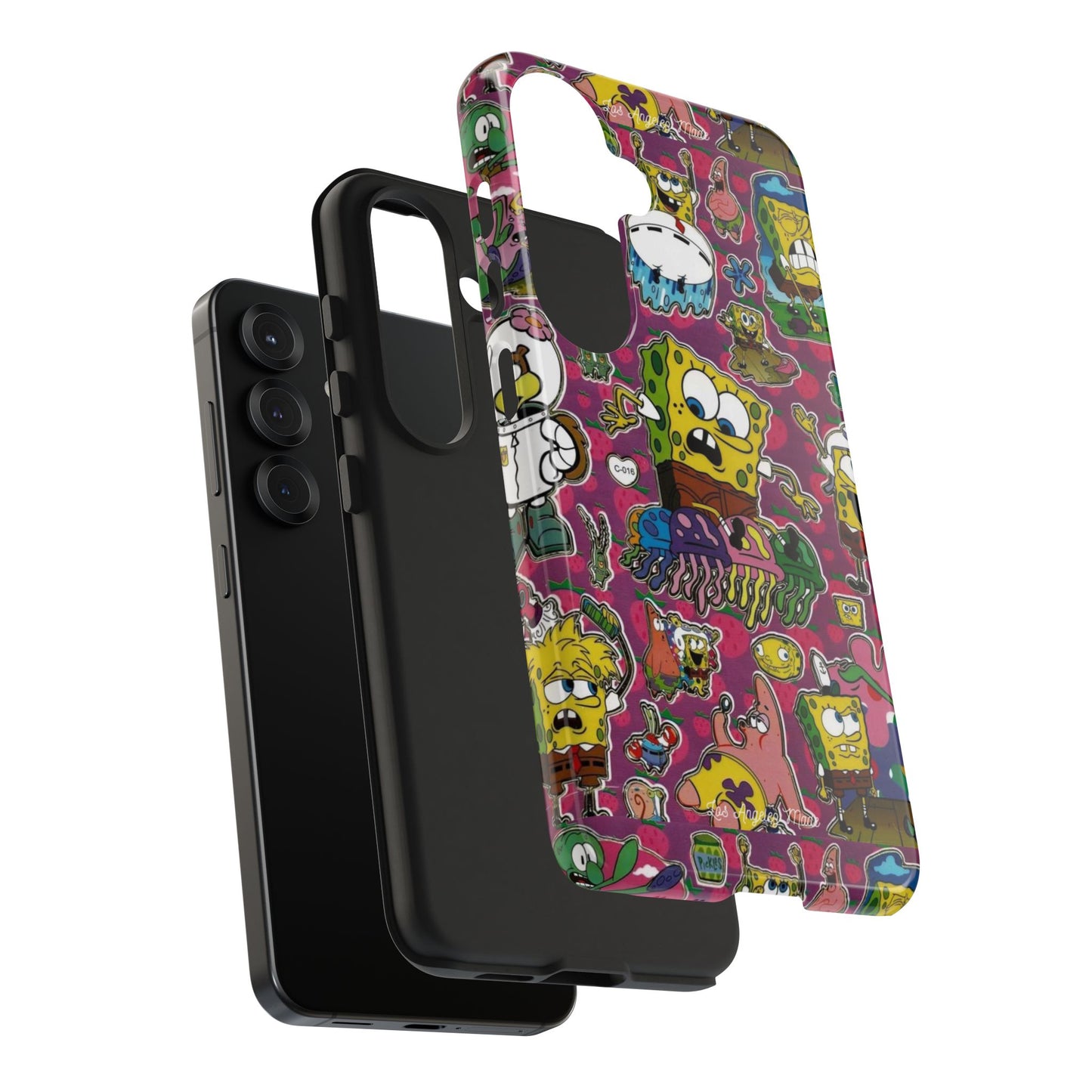 Los Angelez Made x SpongeBob Sticker Sheet Tough Phone Case
