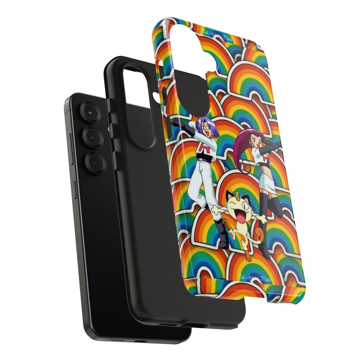 Los Angelez Made x Team Rocket Rainbow Emoji Tough Phone Case