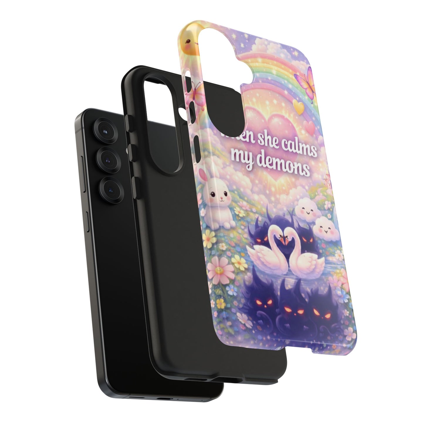Los Angelez Made x ''When She Calms My Demons'' Tough Phone Case