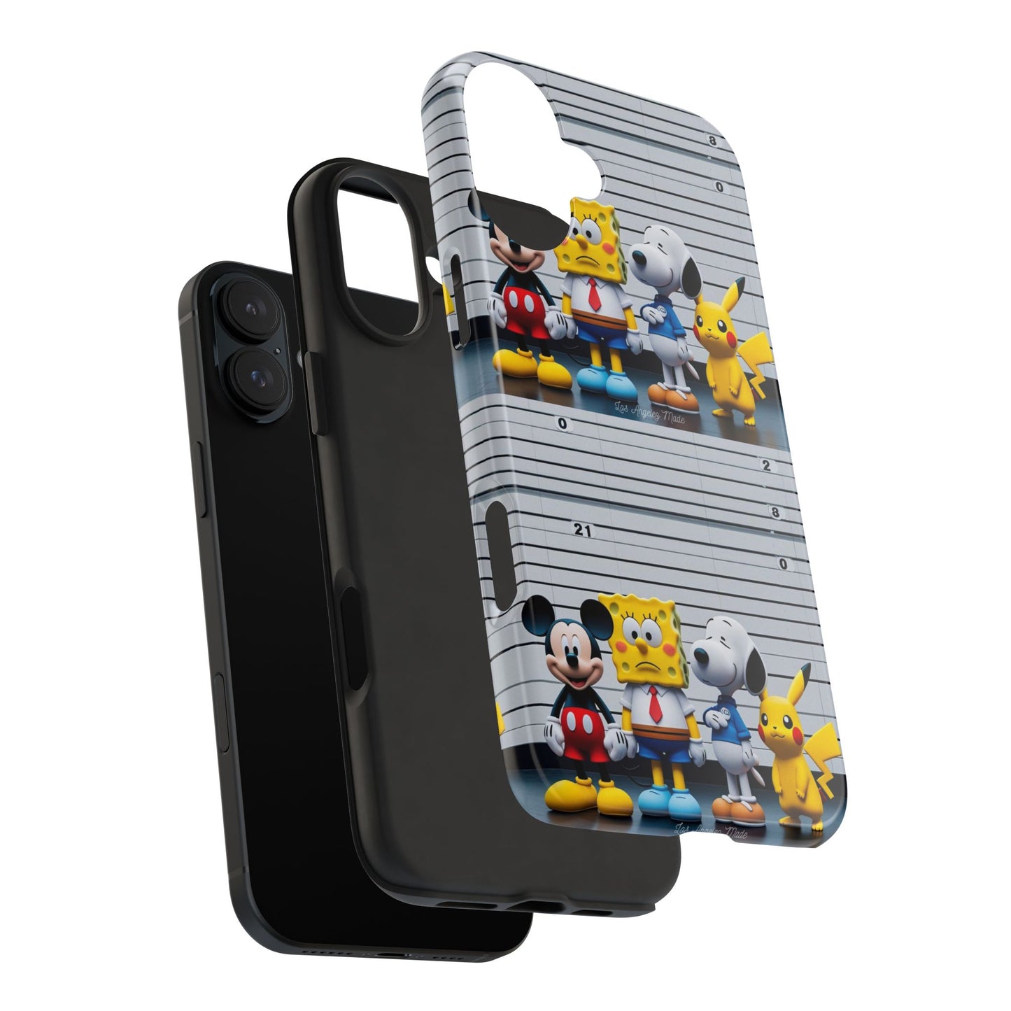 Los Angelez Made x Cartoon Police Line Up Tough Phone Case