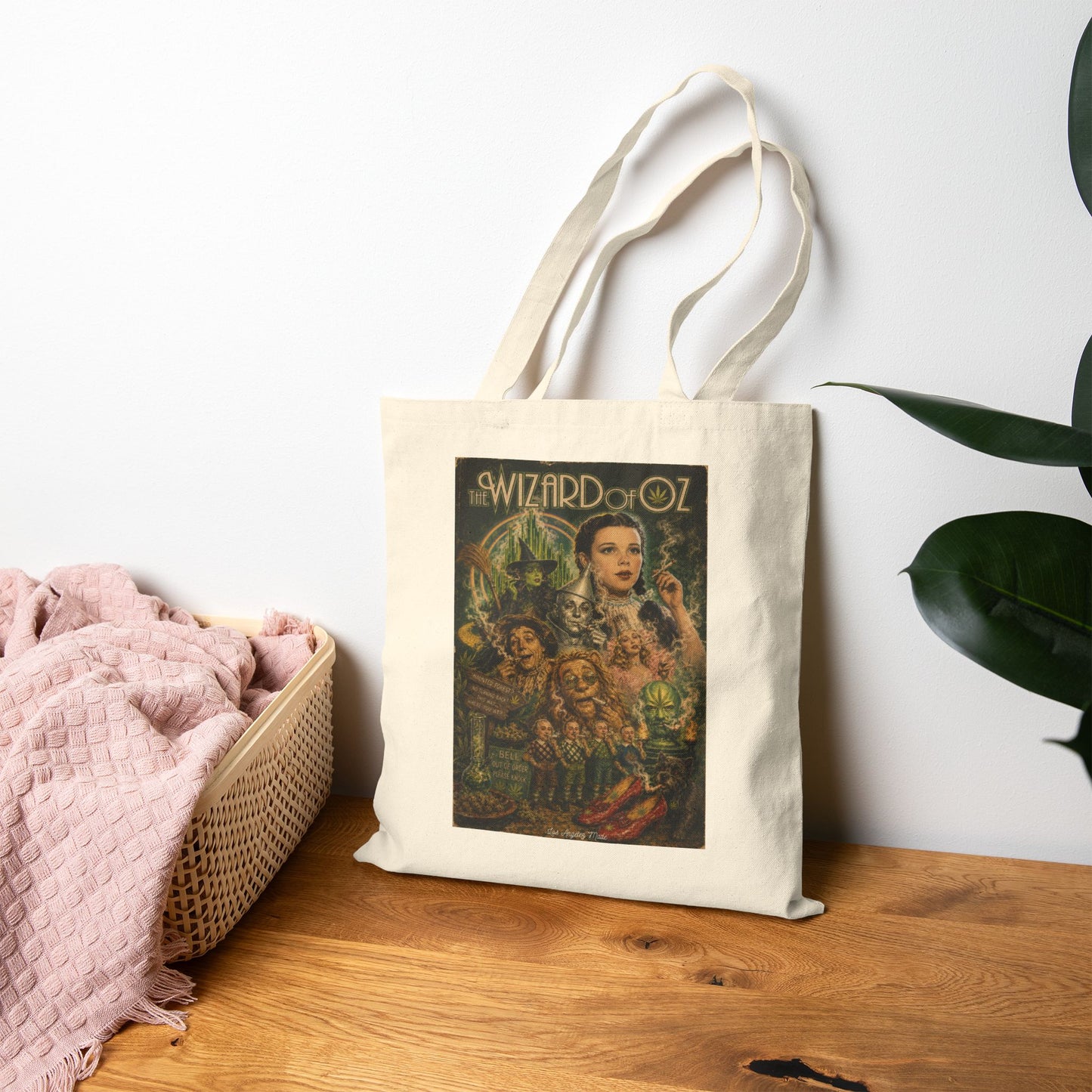 Los Angelez Made x Wizard of Oz Canvas Tote Bag