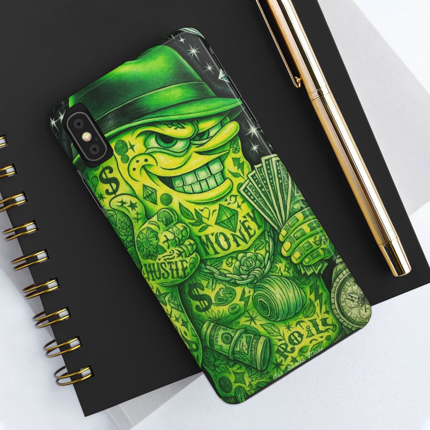 Los Angelez Made x Spongebob Hustler Tough Phone Case