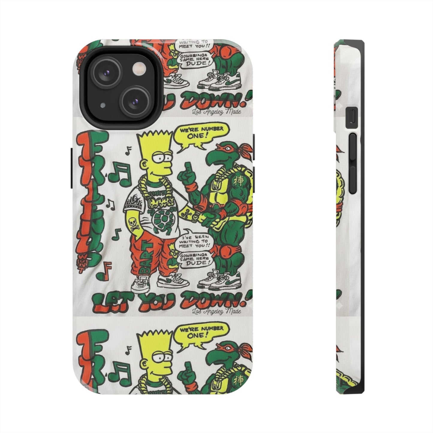 Los Angelez Made x Bart & TMNT Tough Phone Case