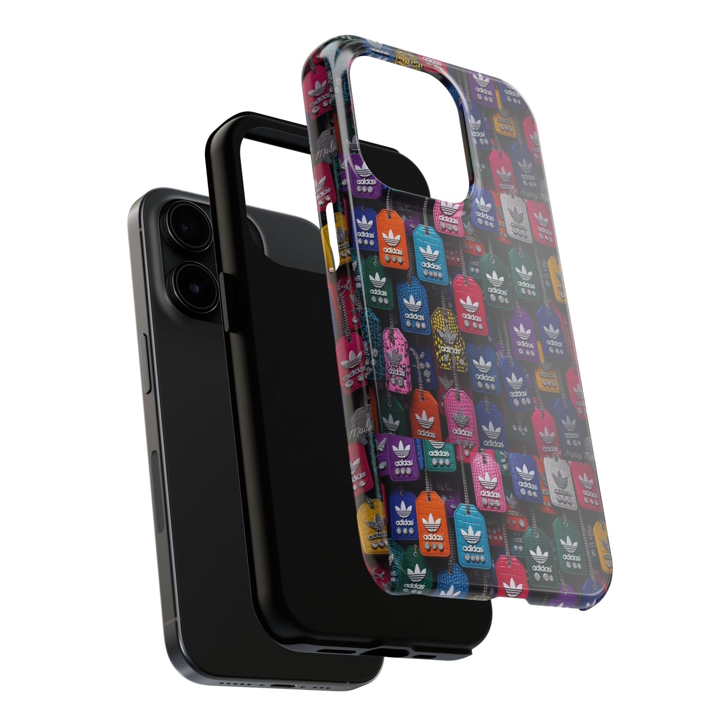 Los Angelez Made x Adidas Leather Tags Tough Phone Case