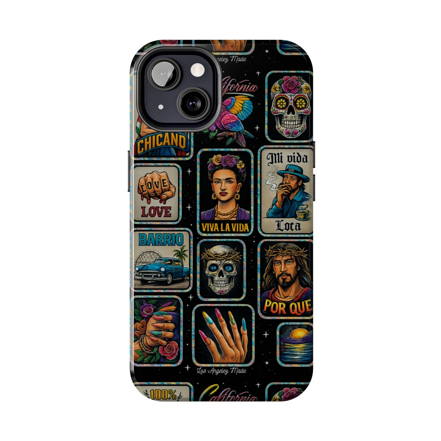 Los Angelez Made x Chicano Vintage Stickers Tough Phone Case