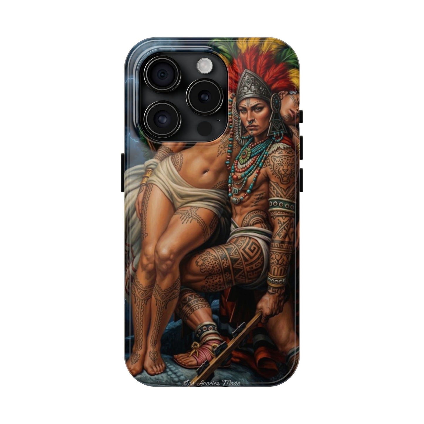 Los Angelez Made x Aztec Lesbian Pride Tough Phone Case