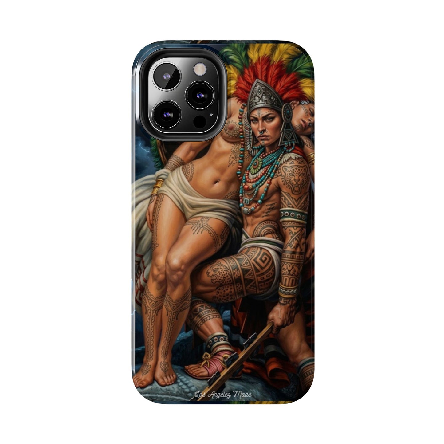 Los Angelez Made x Aztec Lesbian Pride Tough Phone Case