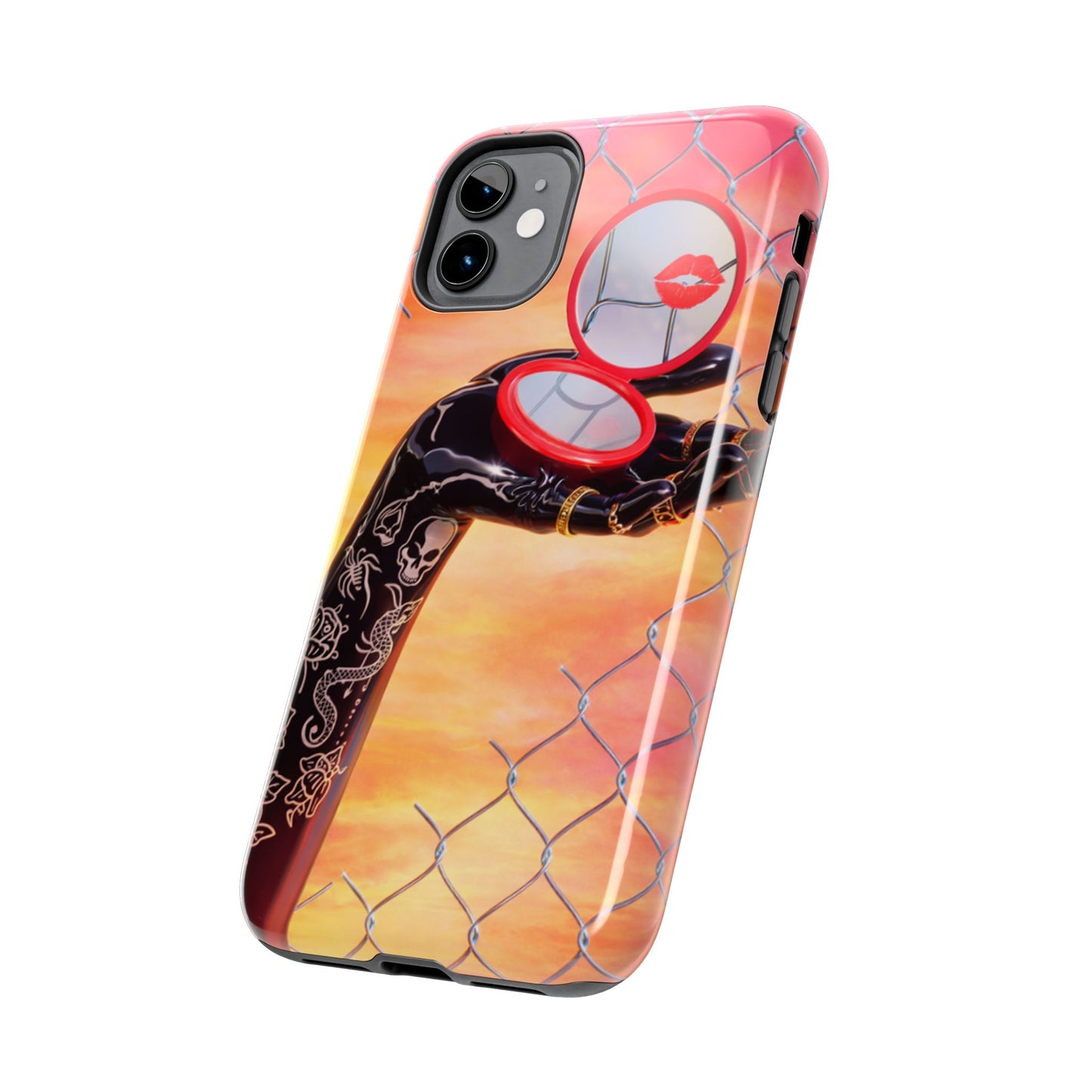 Los Angelez Made x Compact Kiss Tough Phone Case