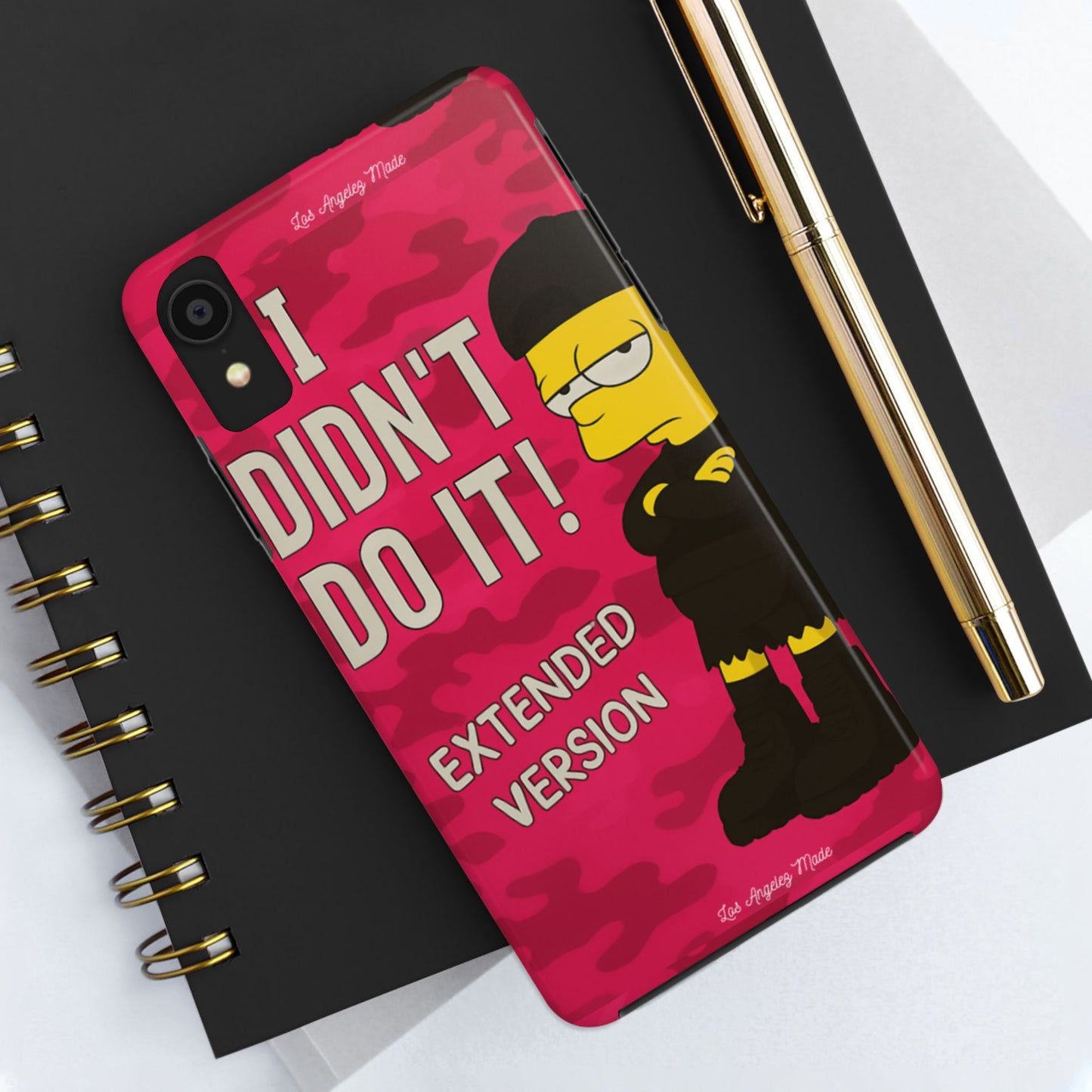 Los Angelez Made x Bart Simpson Extended Version Tough Phone Case