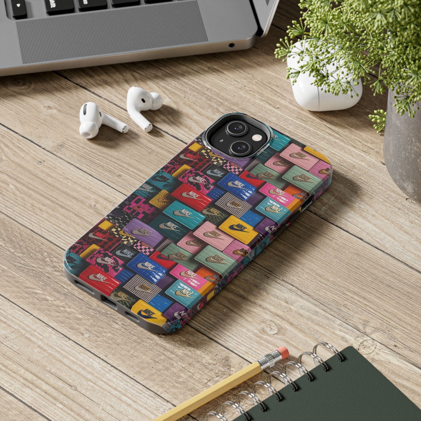 Los Angelez Made x Nike Leather Tags Tough Phone Case