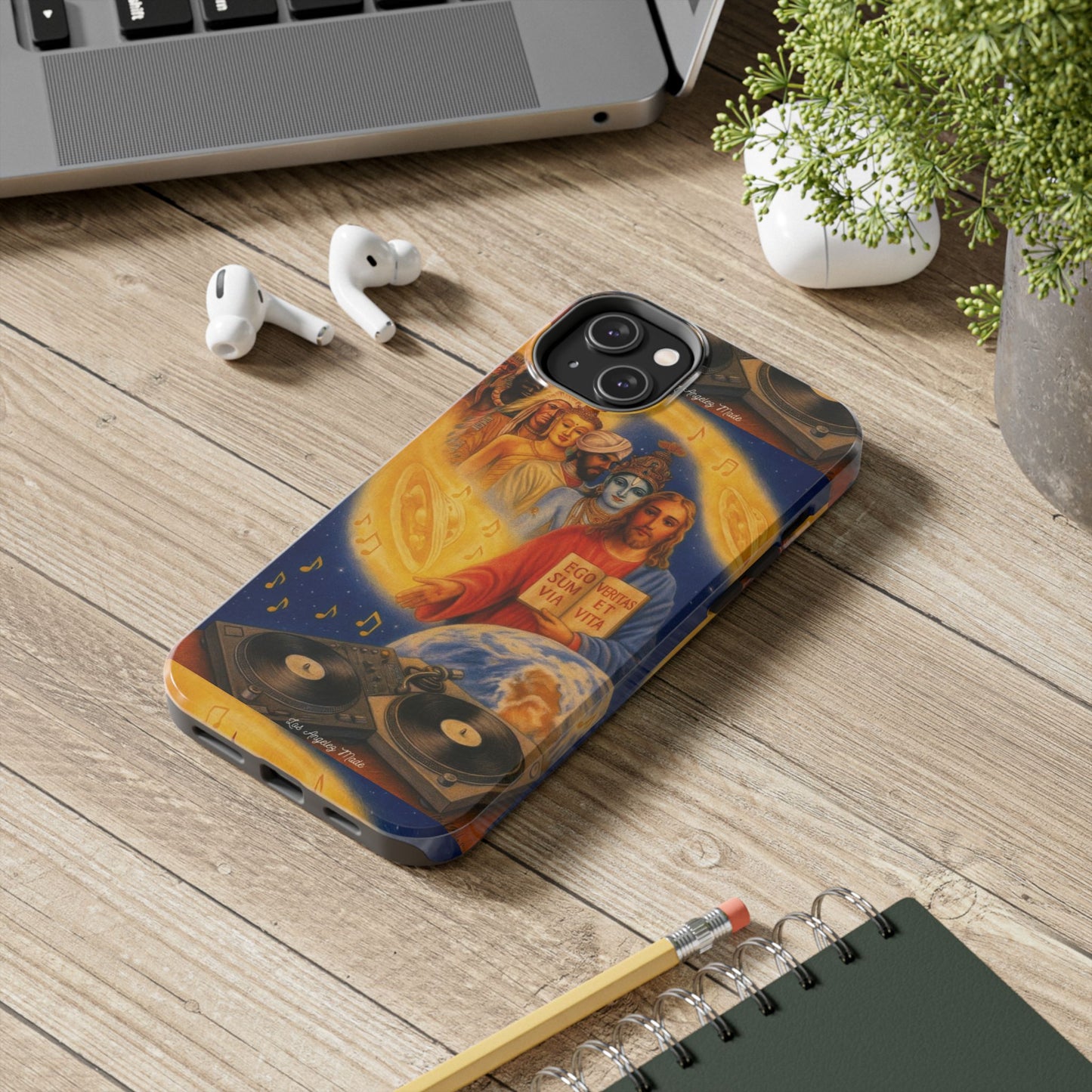Los Angelez Made x God Is A DJ Tough Phone Case