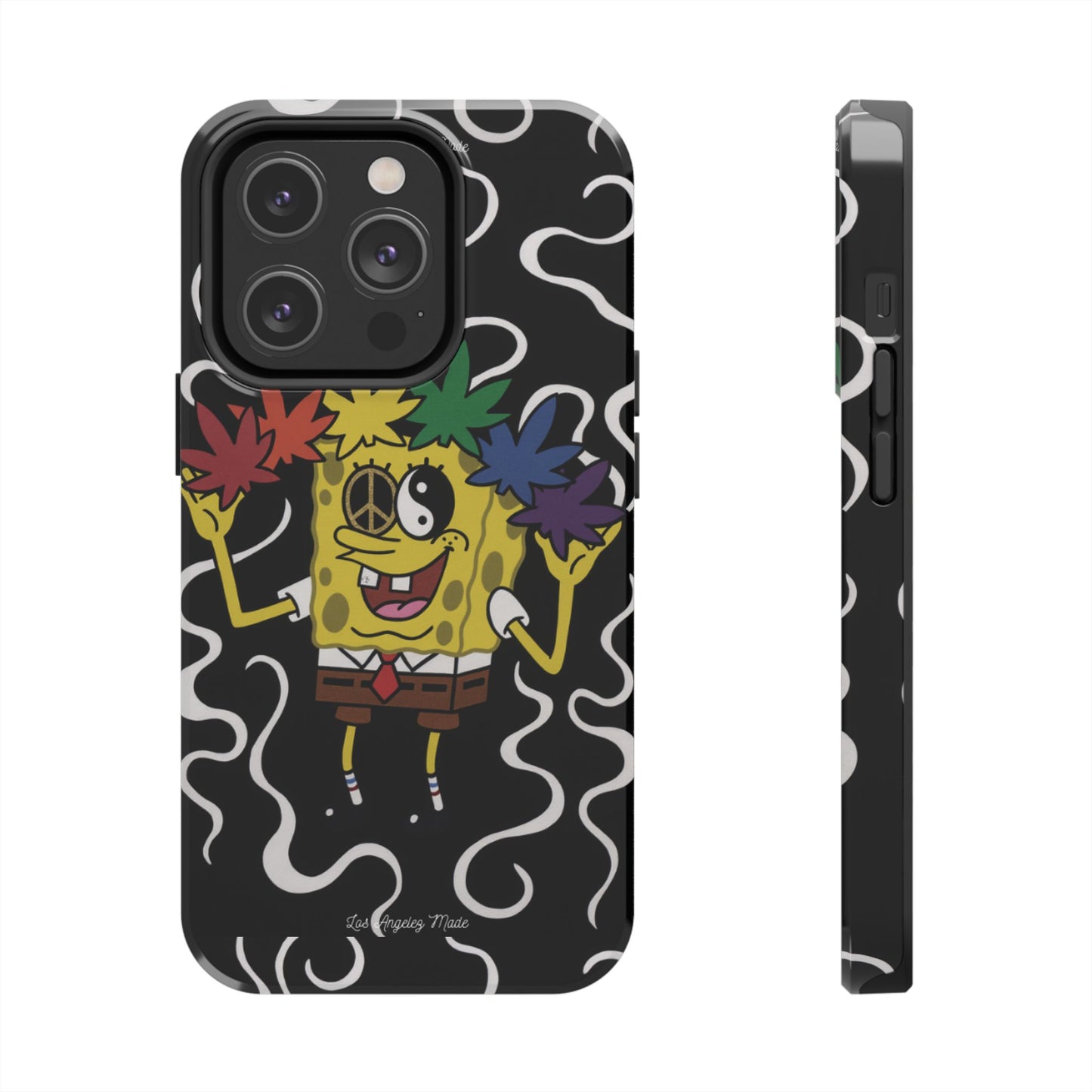 Los Angelez Made x Psychedelic Spongebob Squarepants Tough Phone Case