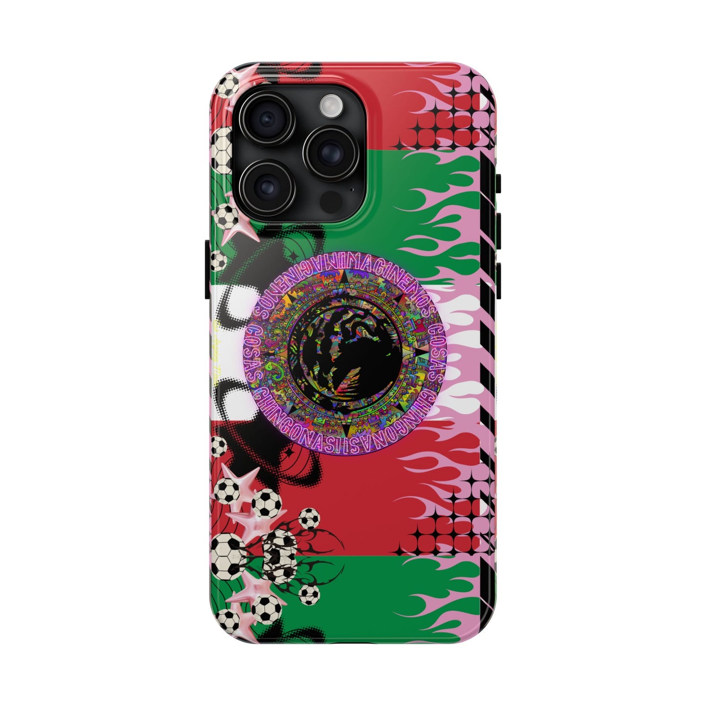 Los Angelez Made x Mexican Flag Tough Phone Case