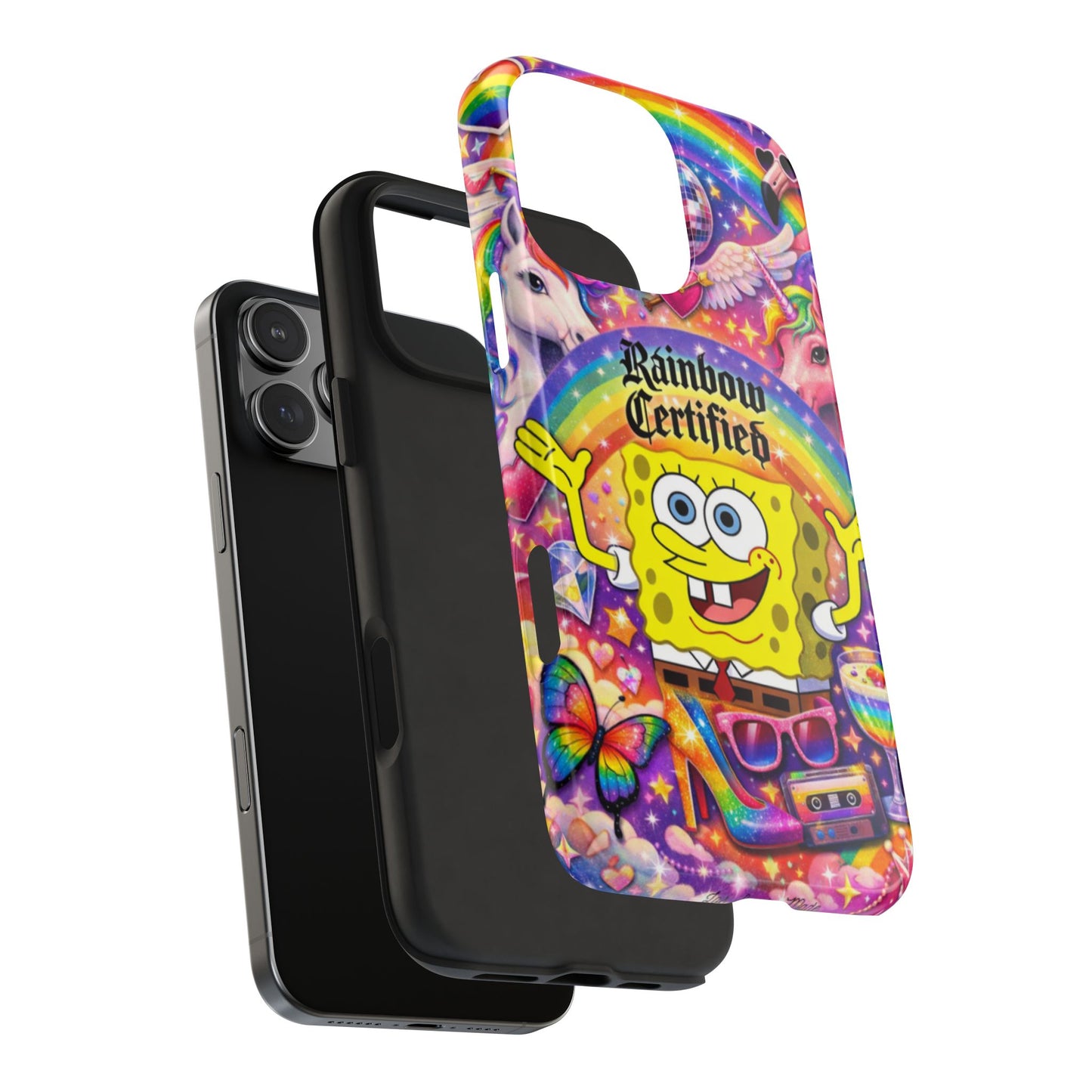 Los Angelez Made x Gay SpongeBob ''Rainbow Certified'' Tough Phone Case