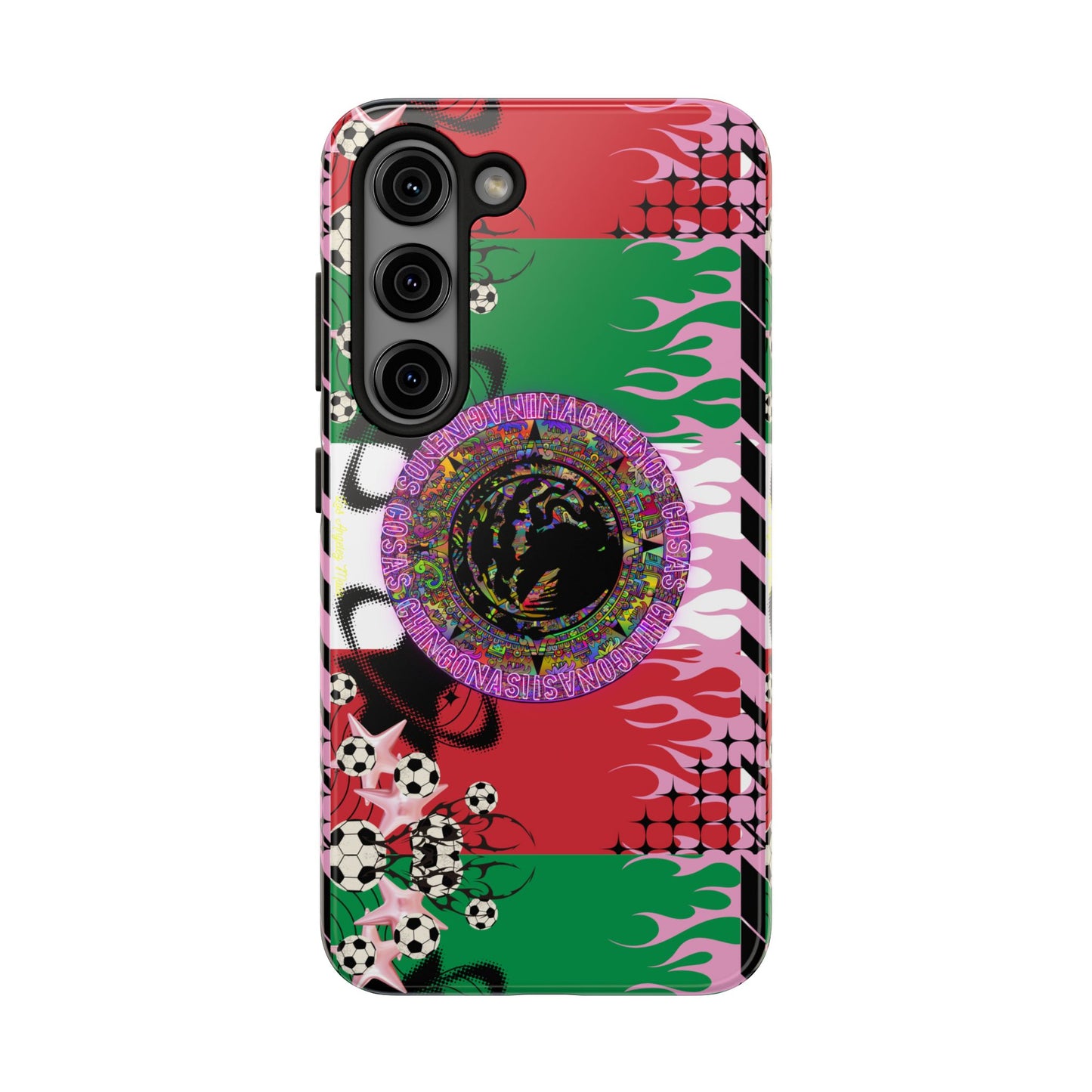Los Angelez Made x Mexican Flag Tough Phone Case