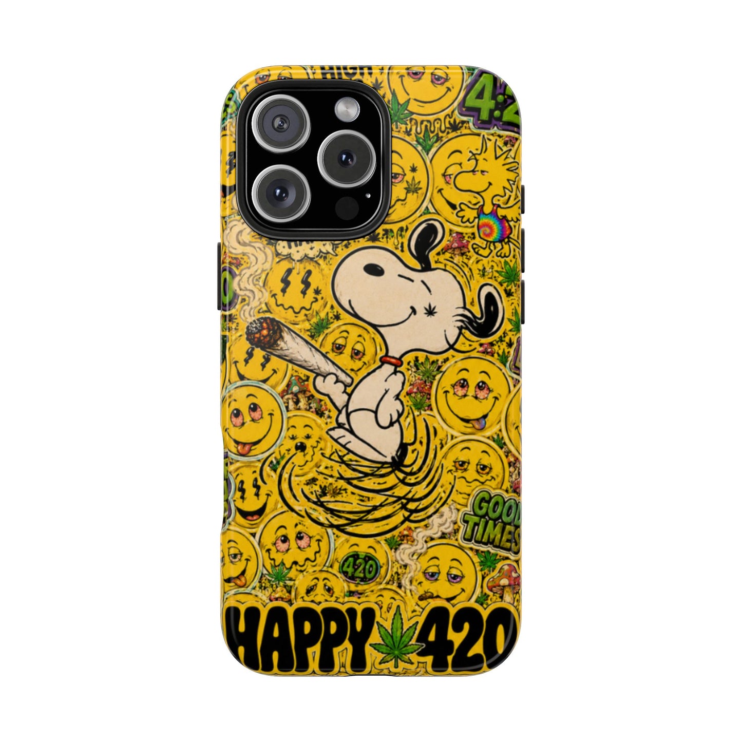 Los Angelez Made x 420 Happy Snoopy Tough Phone Case
