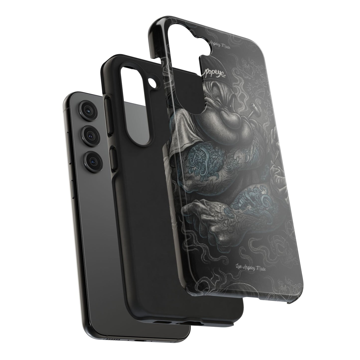 Los Angelez Made x Popeye Getting Tatted Tough Phone Case
