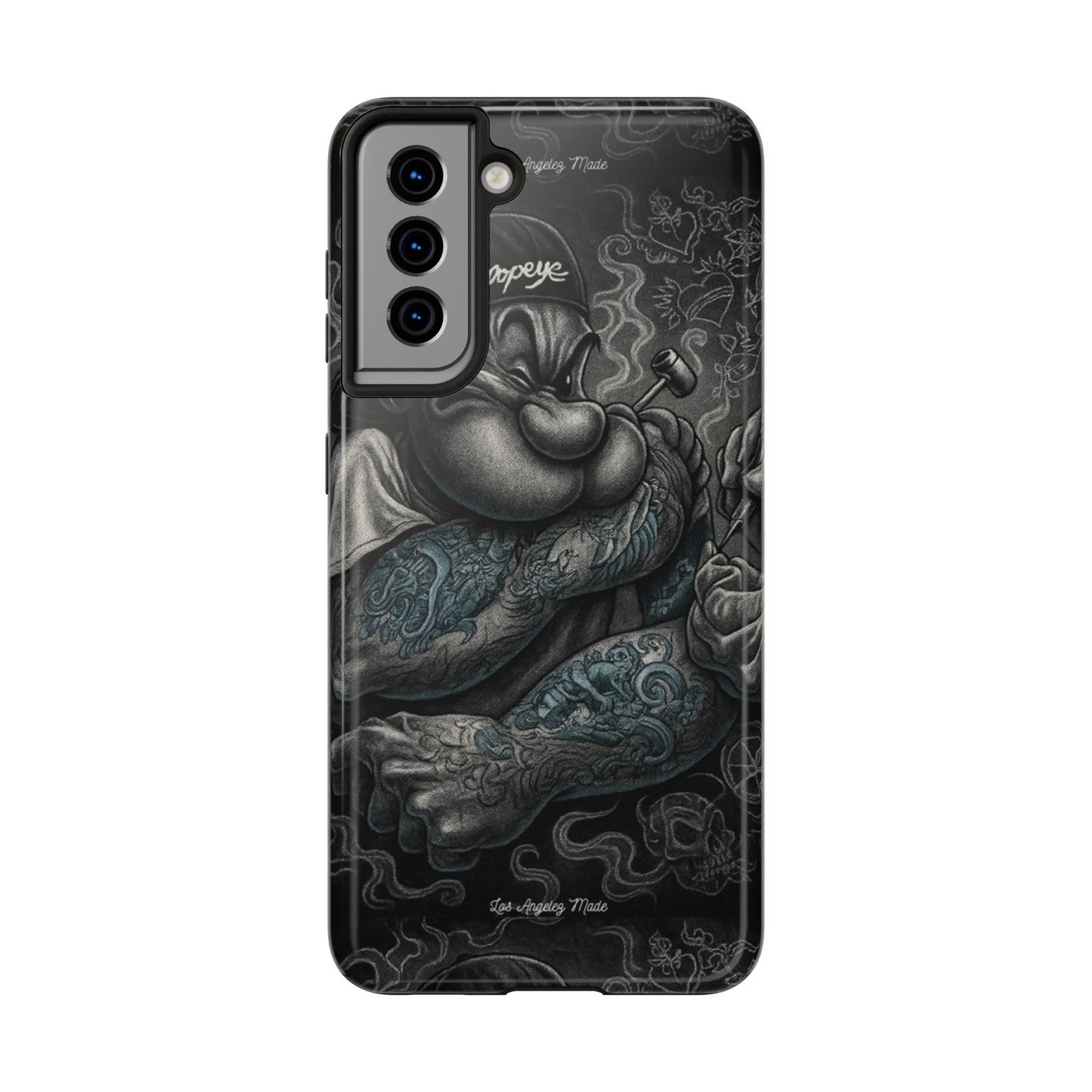 Los Angelez Made x Popeye Getting Tatted Tough Phone Case