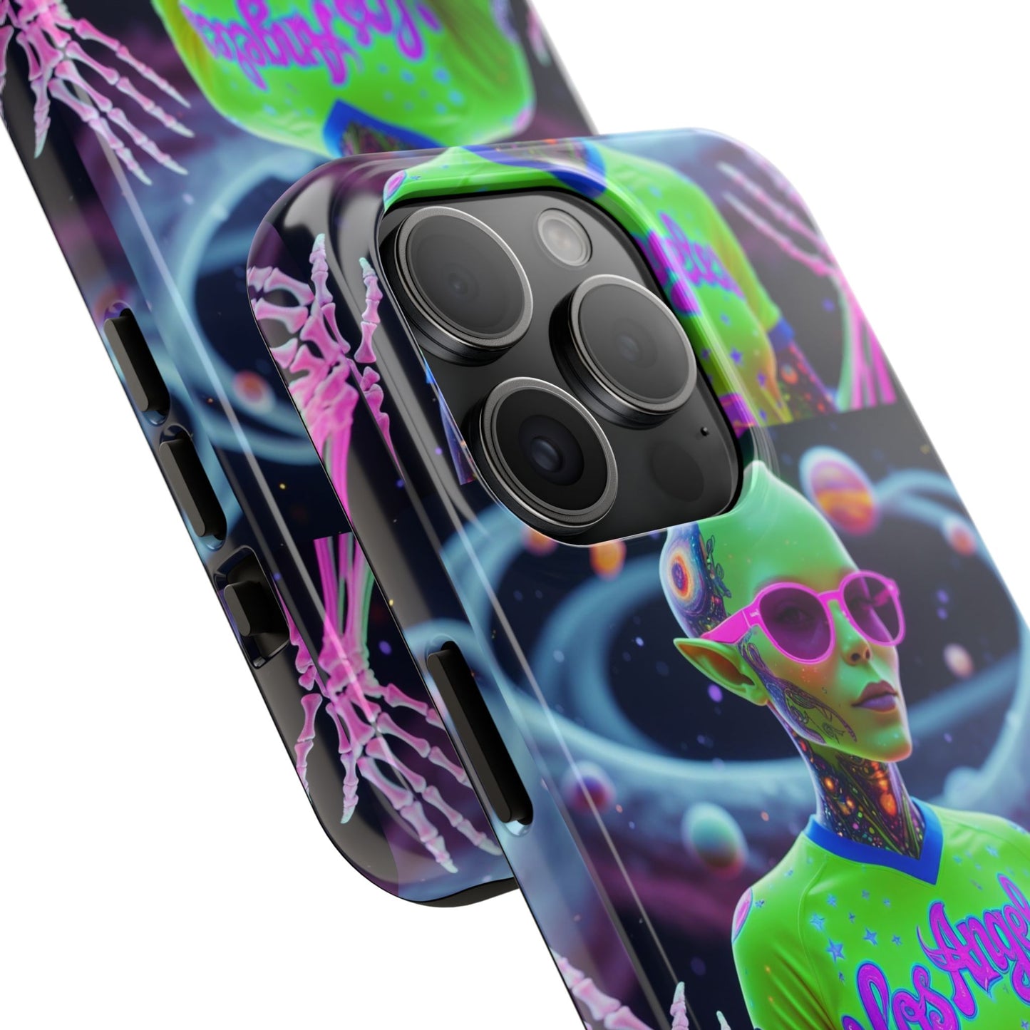 Los Angelez Made x Neon Alien Tough Phone Case