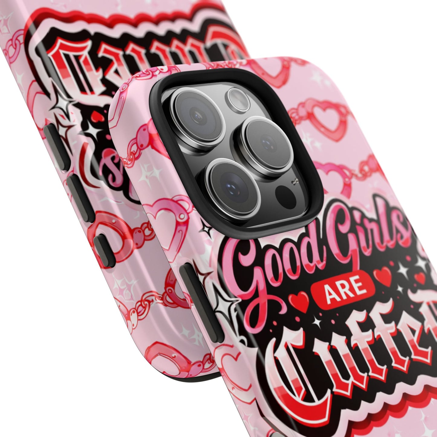 Los Angelez Made x "Good Girls Are Cuffed" Tough Phone Case