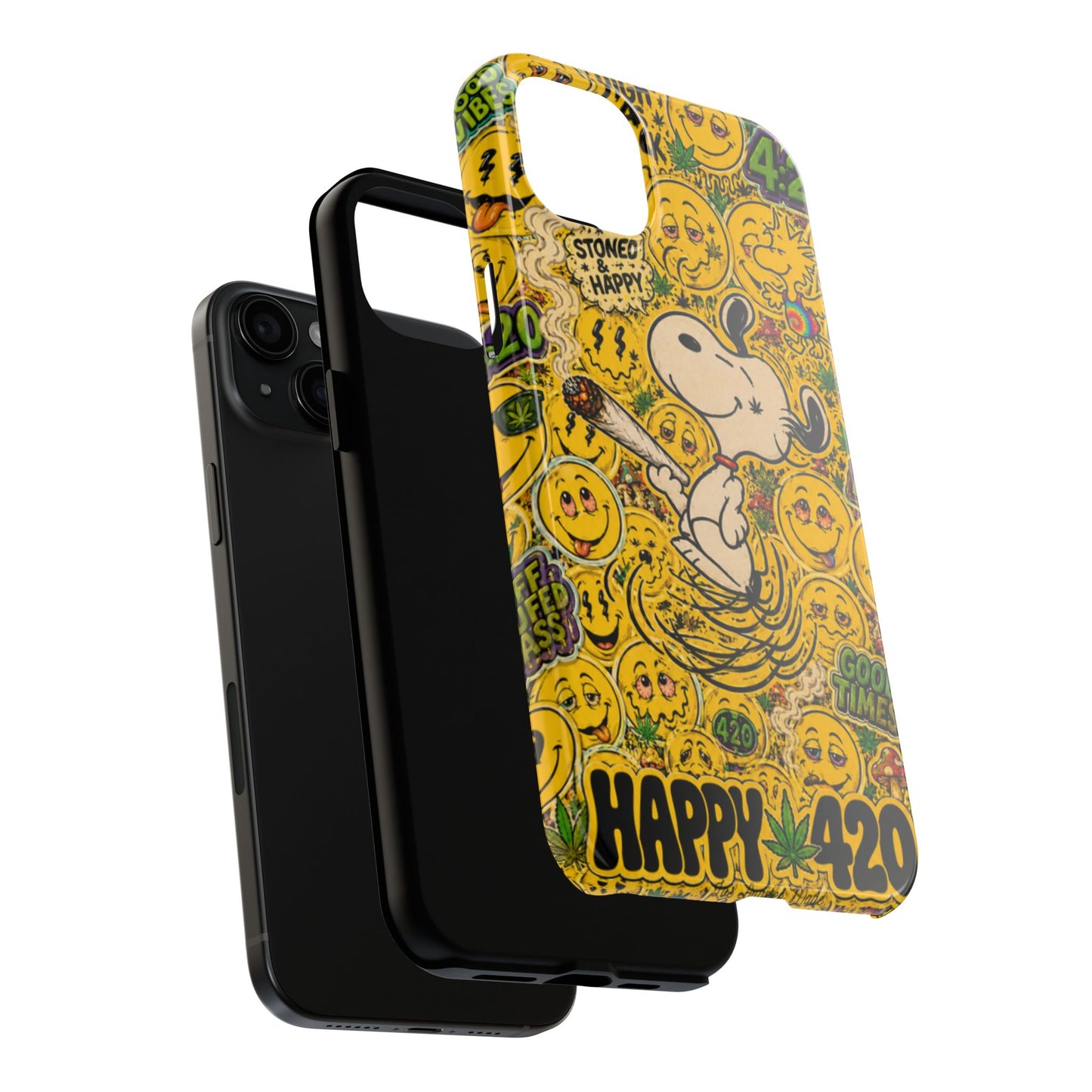 Los Angelez Made x 420 Happy Snoopy Tough Phone Case
