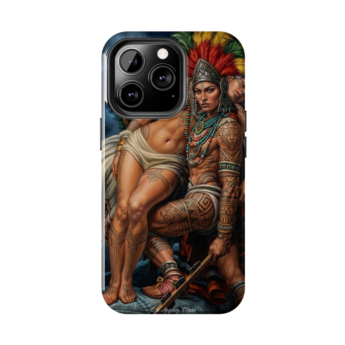 Los Angelez Made x Aztec Lesbian Pride Tough Phone Case