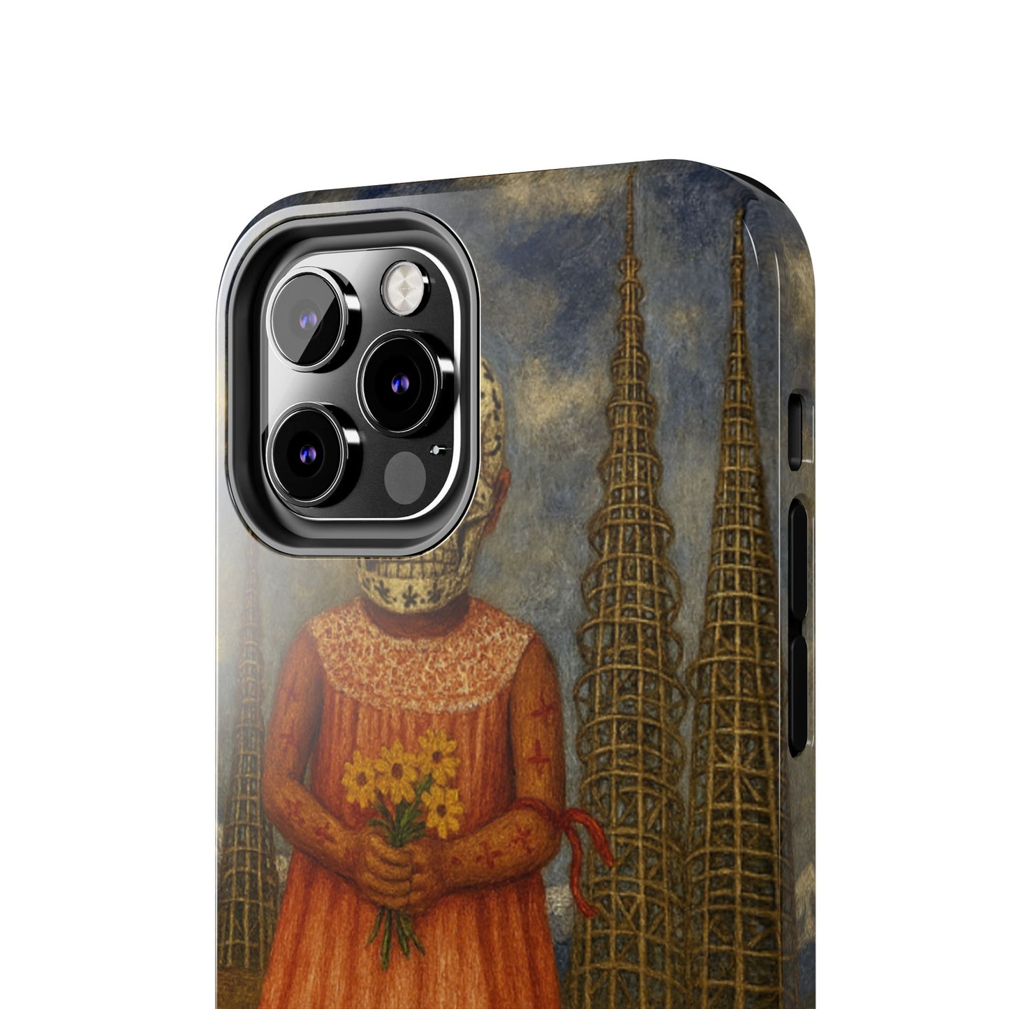 Los Angelez Made x Girl With Death Mask Tough Phone Case