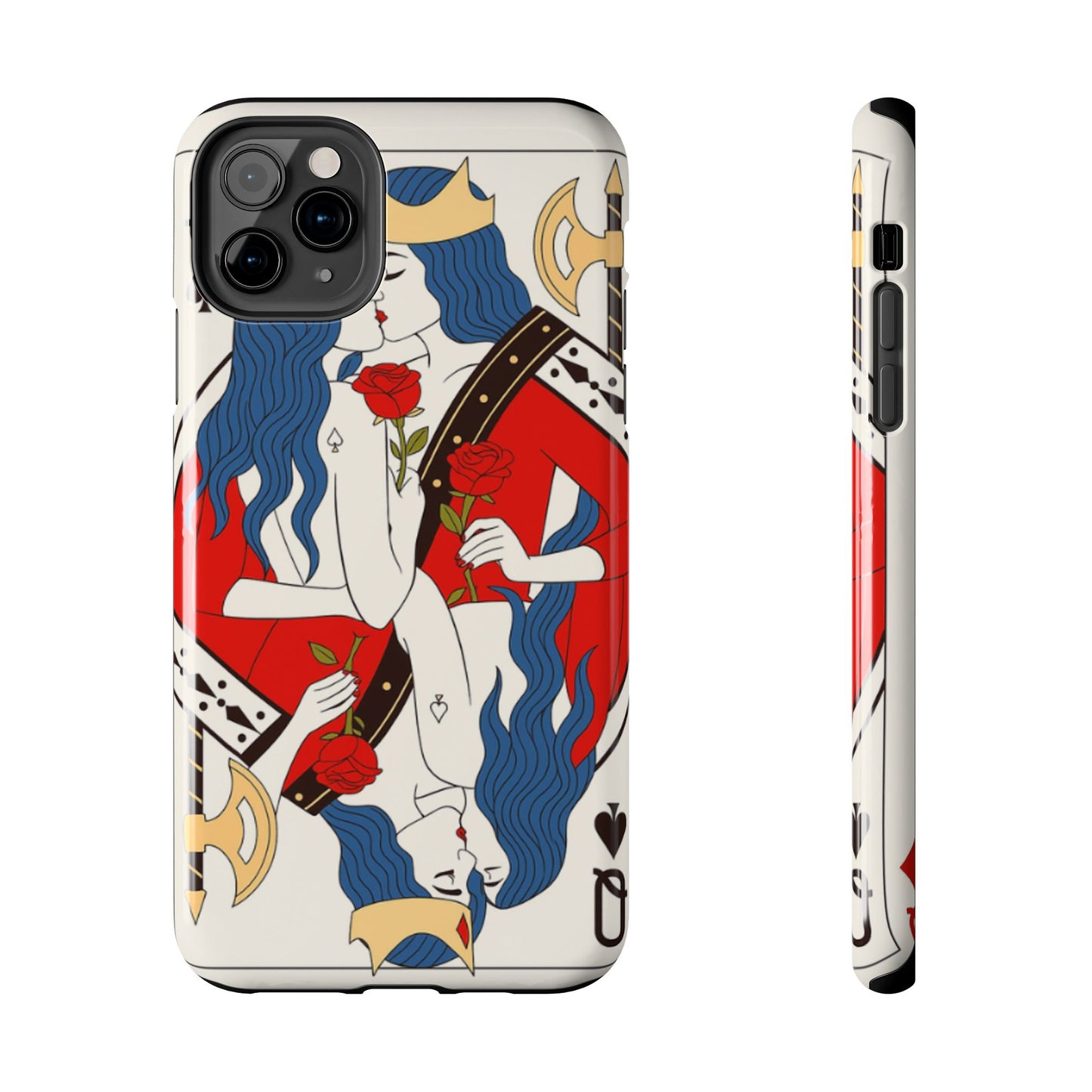 Los Angelez Made x Two Queens Card Tough Phone Case