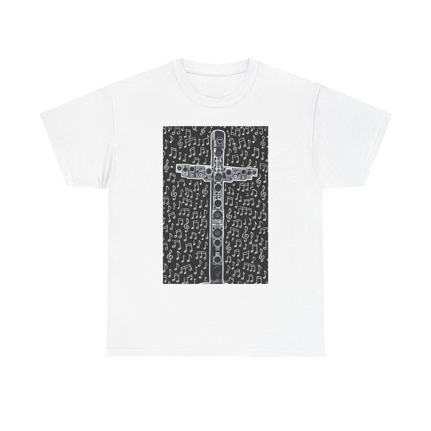 Los Angelez Made x Music is God Unisex Heavy Cotton T-Shirt
