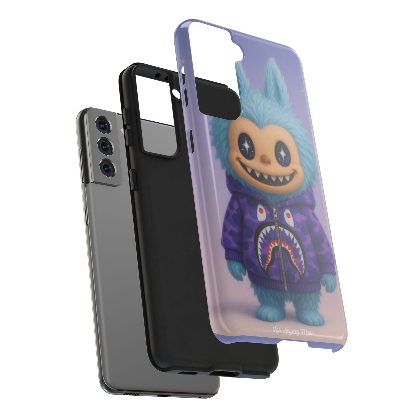 Los Angelez Made x Labubu BAPE Hoodie Tough Phone Case