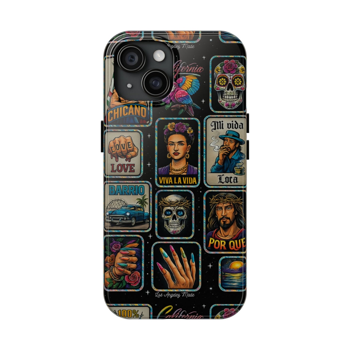Los Angelez Made x Chicano Vintage Stickers Tough Phone Case
