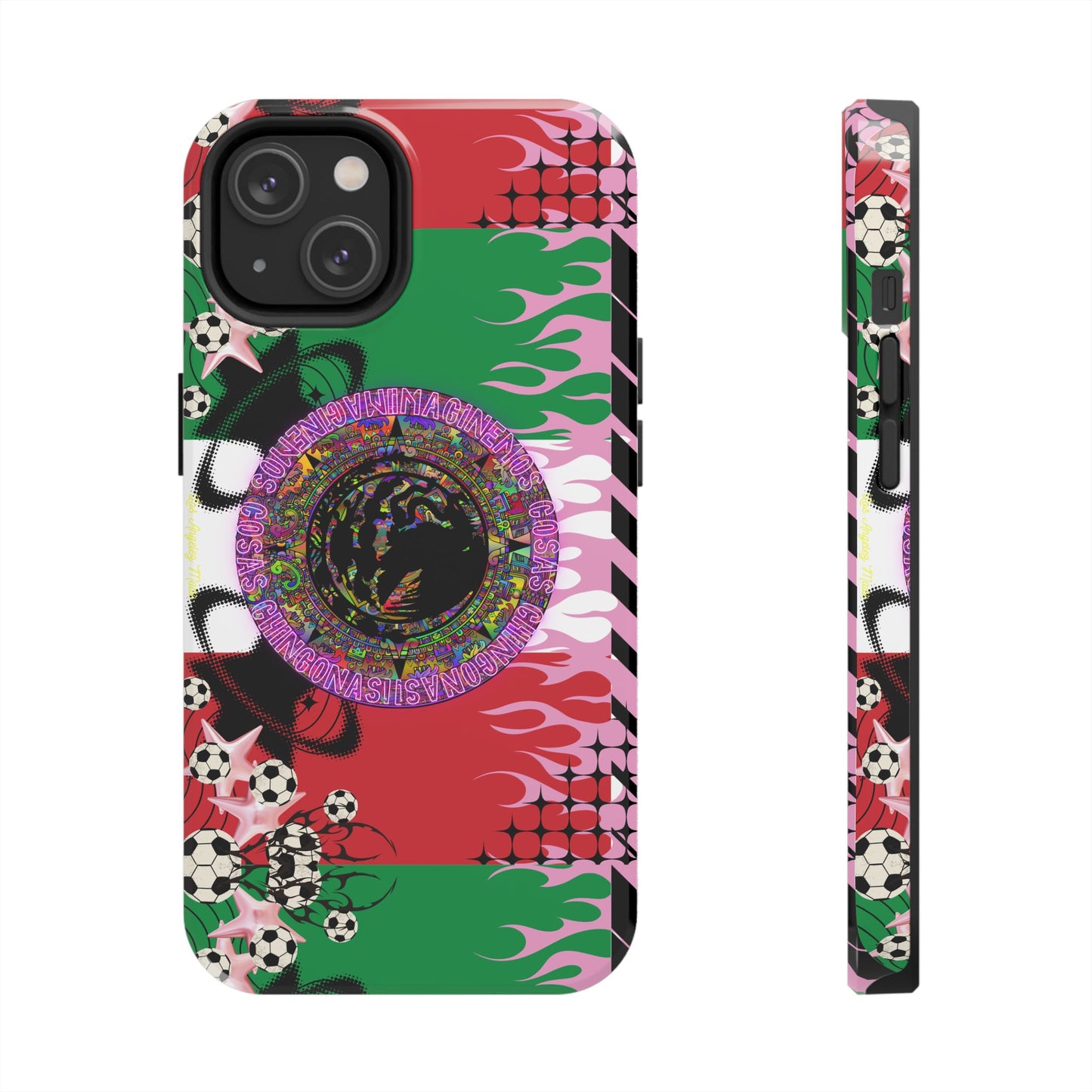 Los Angelez Made x Mexican Flag Tough Phone Case