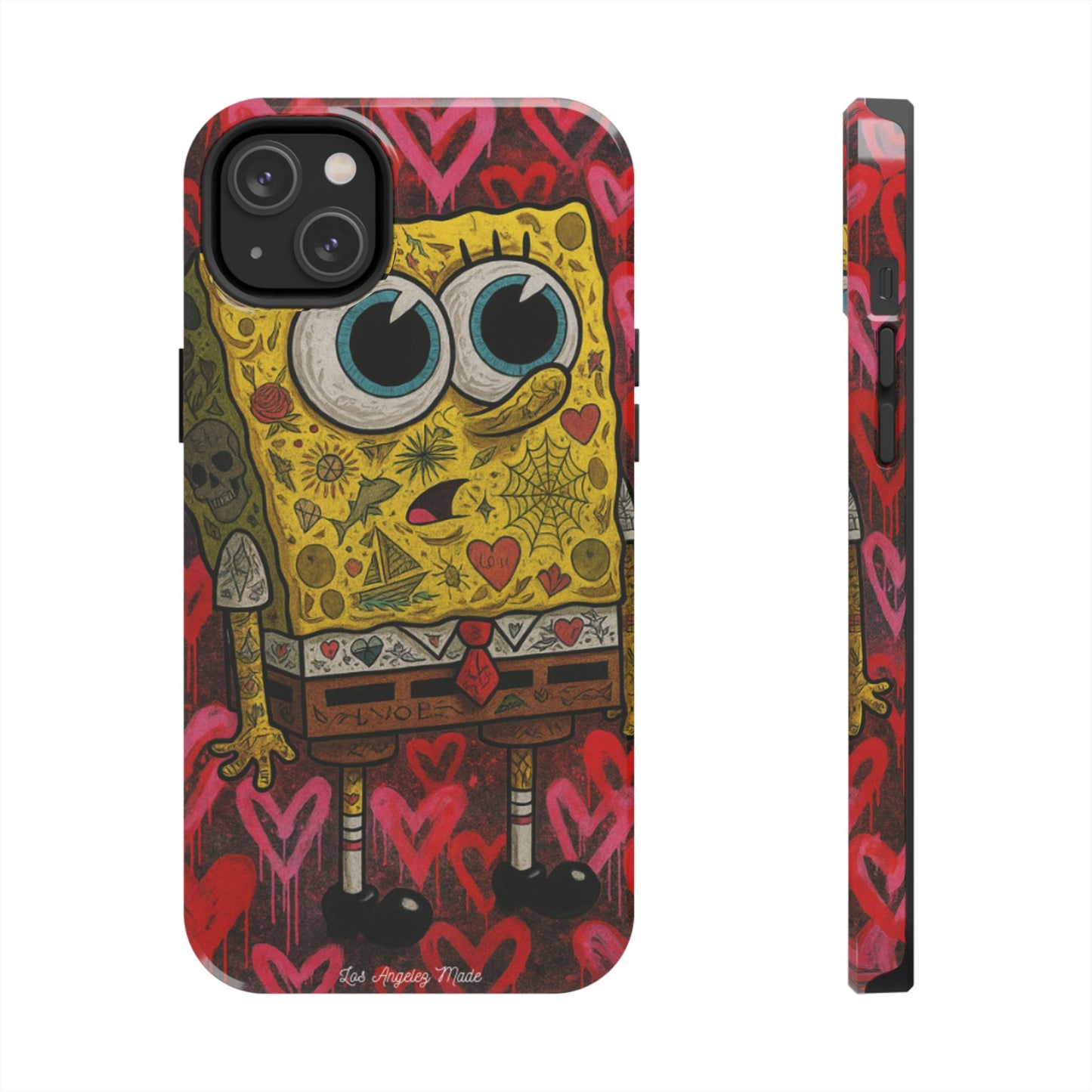 Los Angelez Made x Tatted Spongebob Tough Phone Case