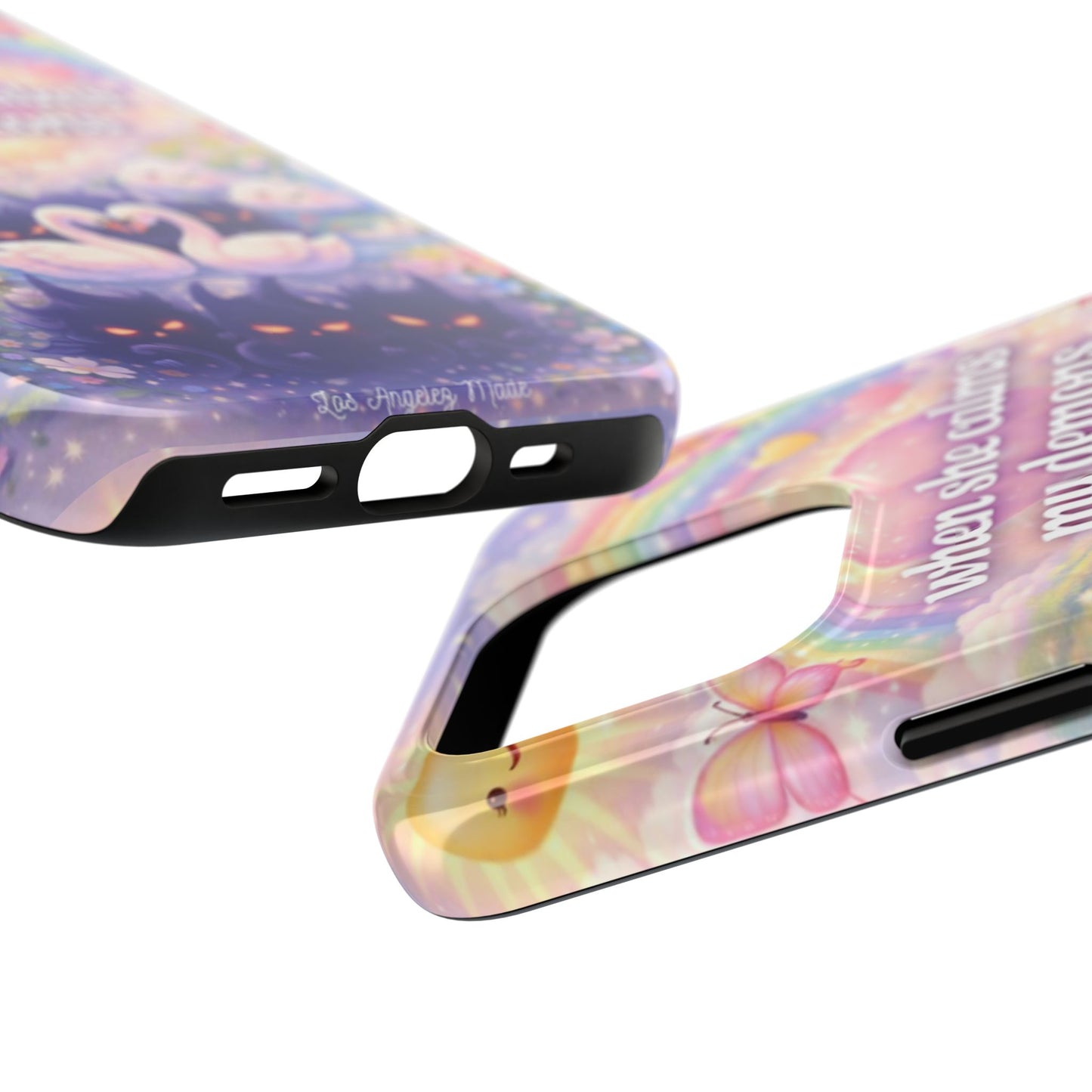 Los Angelez Made x ''When She Calms My Demons'' Tough Phone Case