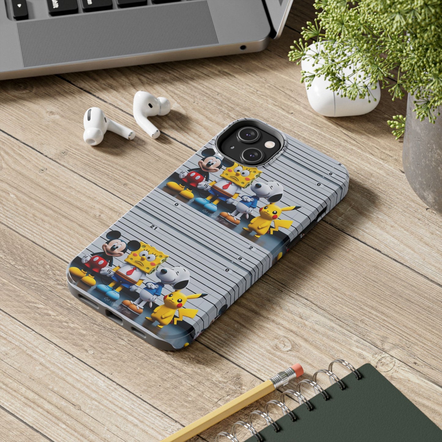 Los Angelez Made x Cartoon Police Line Up Tough Phone Case
