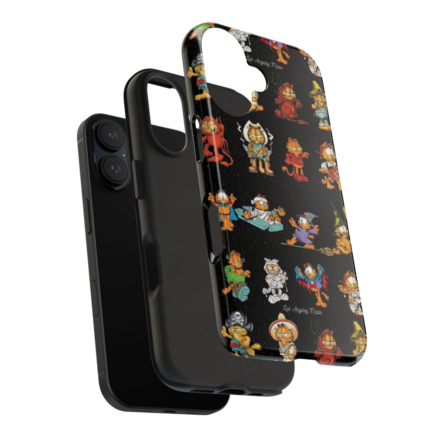Los Angelez Made x Garfield Halloween Sticker Sheet Tough Phone Case