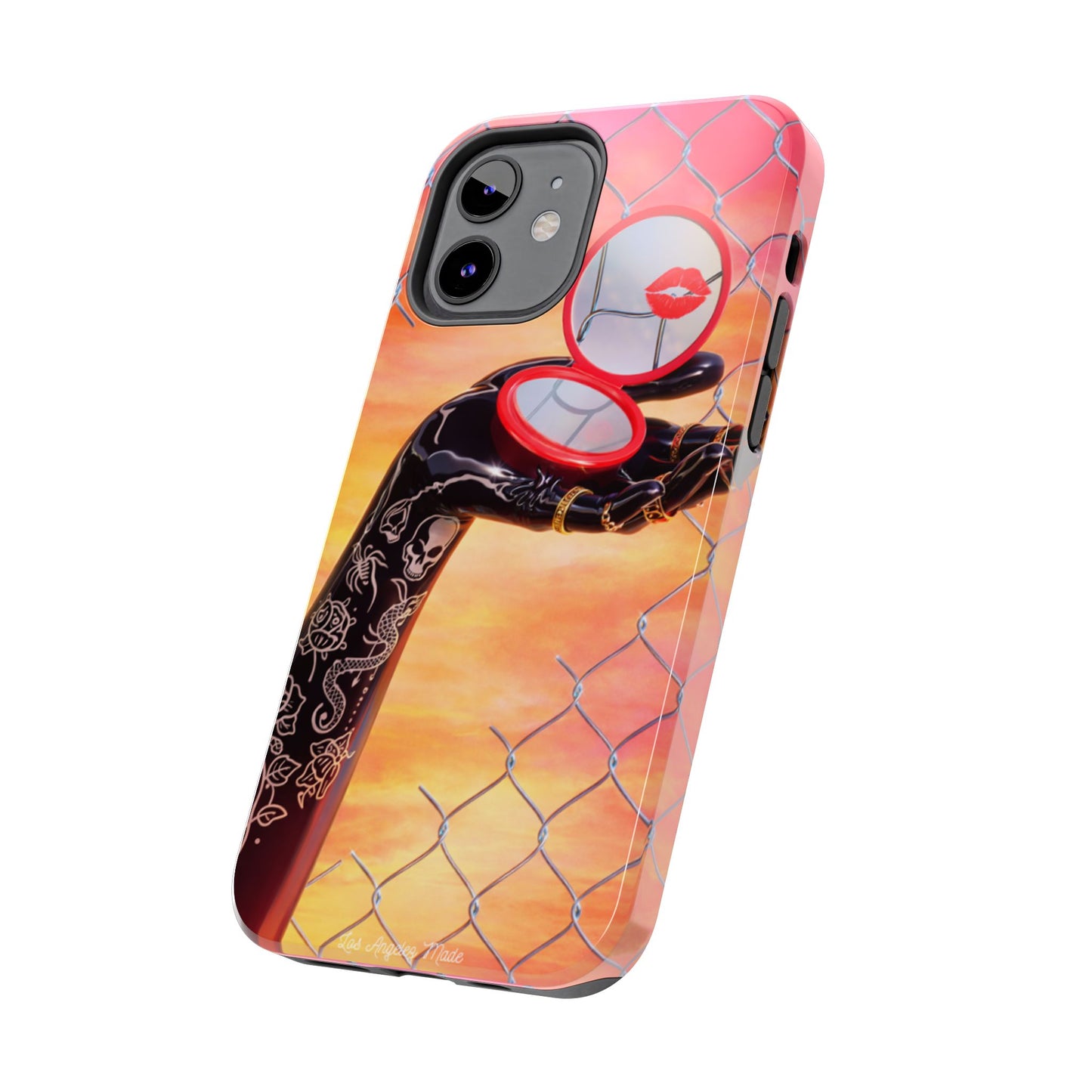 Los Angelez Made x Compact Kiss Tough Phone Case