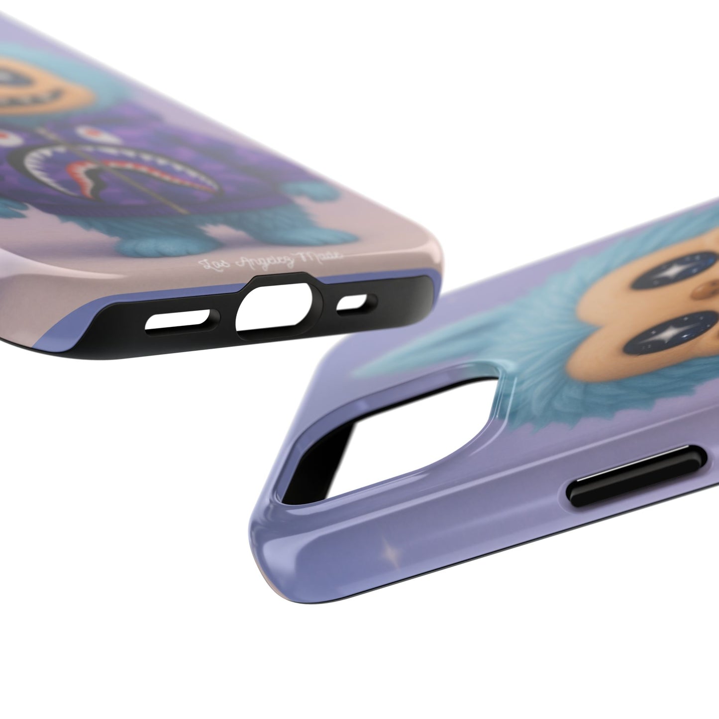 Los Angelez Made x Labubu BAPE Hoodie Tough Phone Case