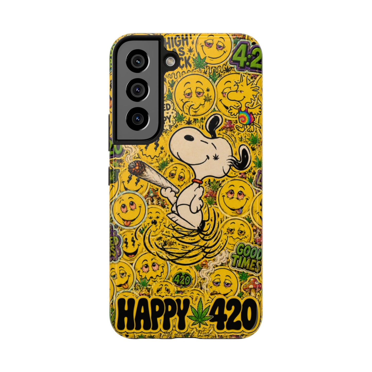 Los Angelez Made x 420 Happy Snoopy Tough Phone Case