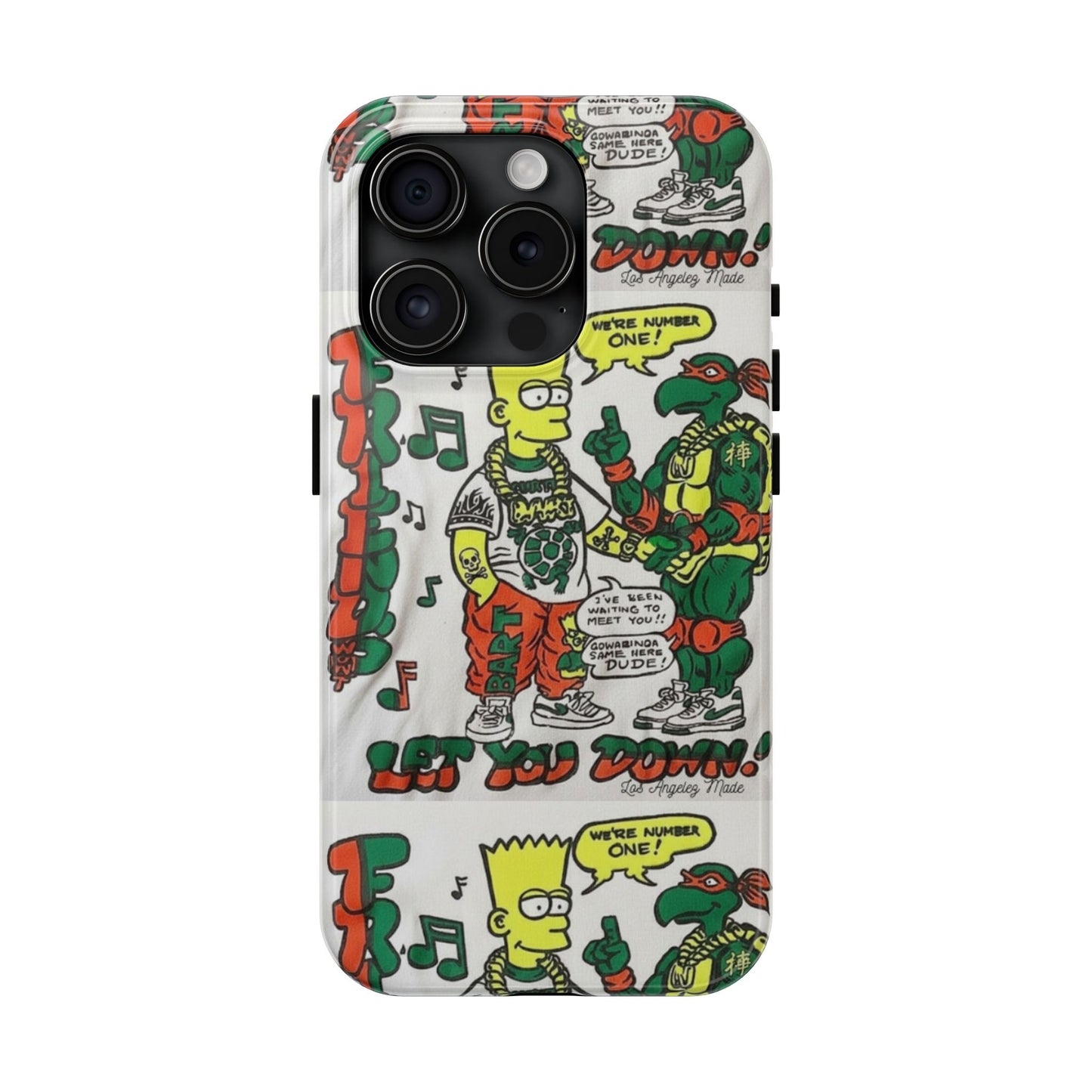 Los Angelez Made x Bart & TMNT Tough Phone Case