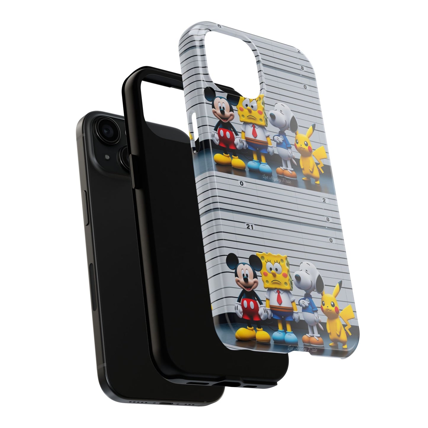 Los Angelez Made x Cartoon Police Line Up Tough Phone Case