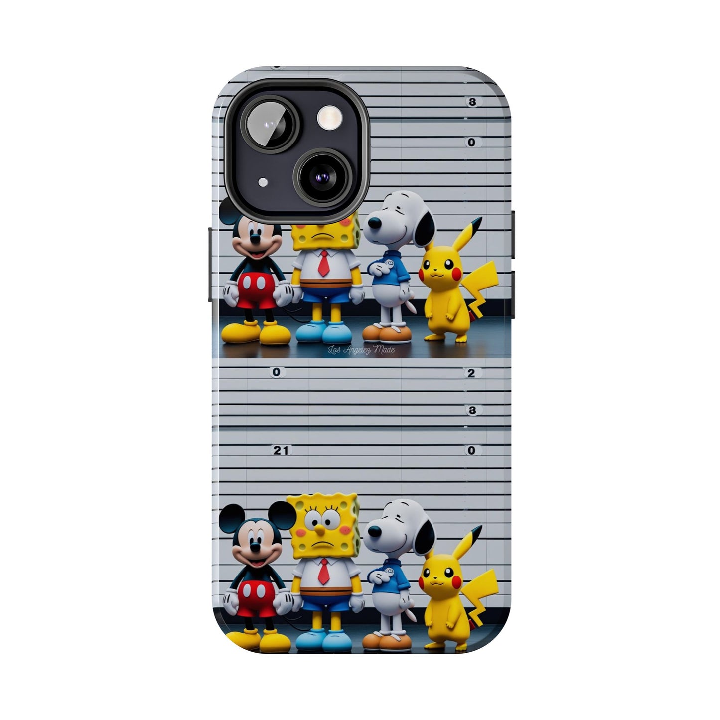 Los Angelez Made x Cartoon Police Line Up Tough Phone Case
