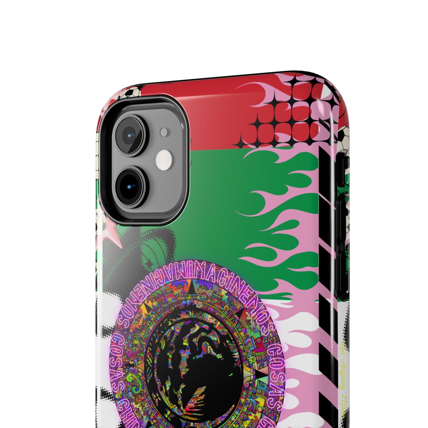 Los Angelez Made x Mexican Flag Tough Phone Case