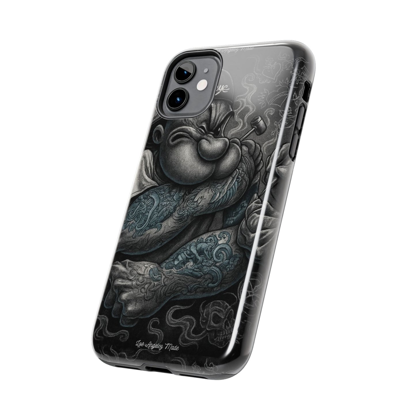 Los Angelez Made x Popeye Getting Tatted Tough Phone Case