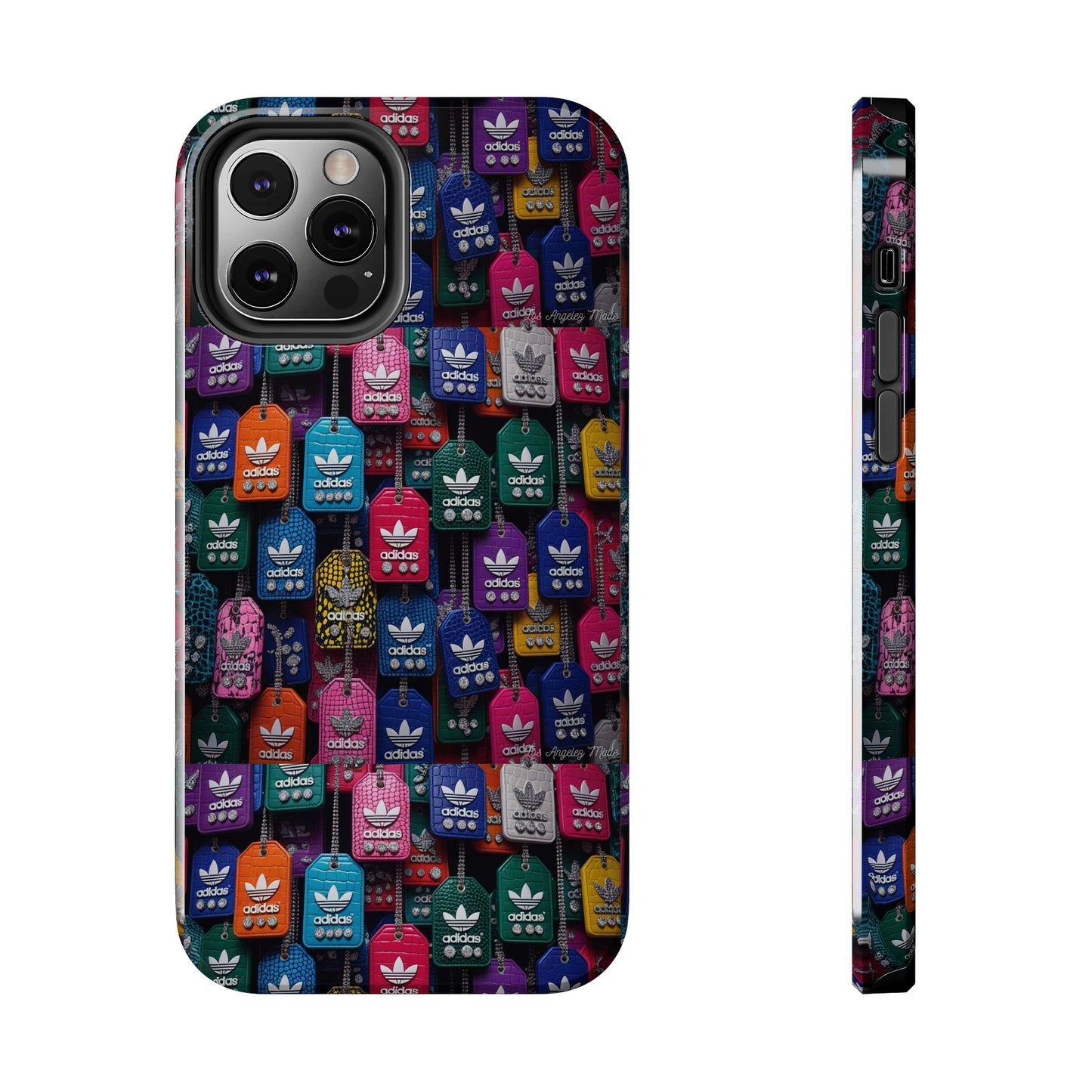 Los Angelez Made x Adidas Leather Tags Tough Phone Case