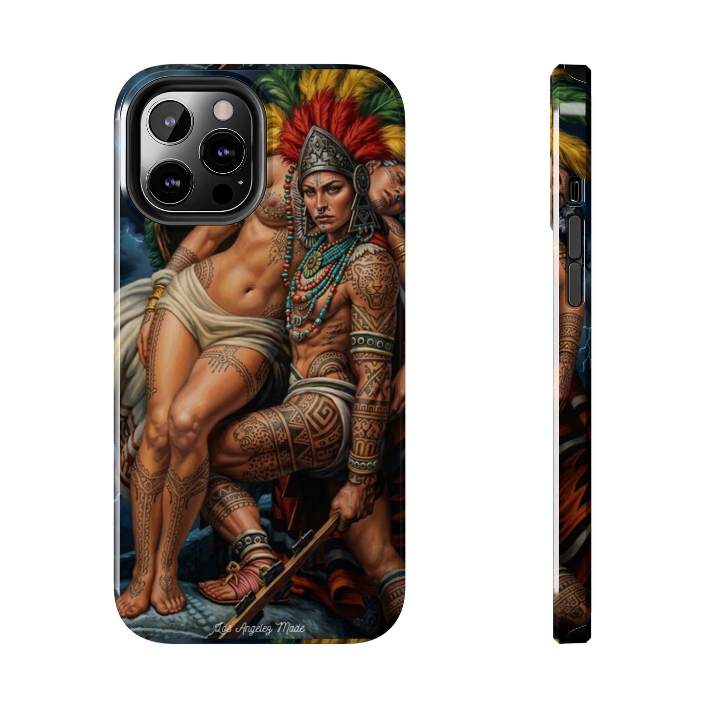 Los Angelez Made x Aztec Lesbian Pride Tough Phone Case