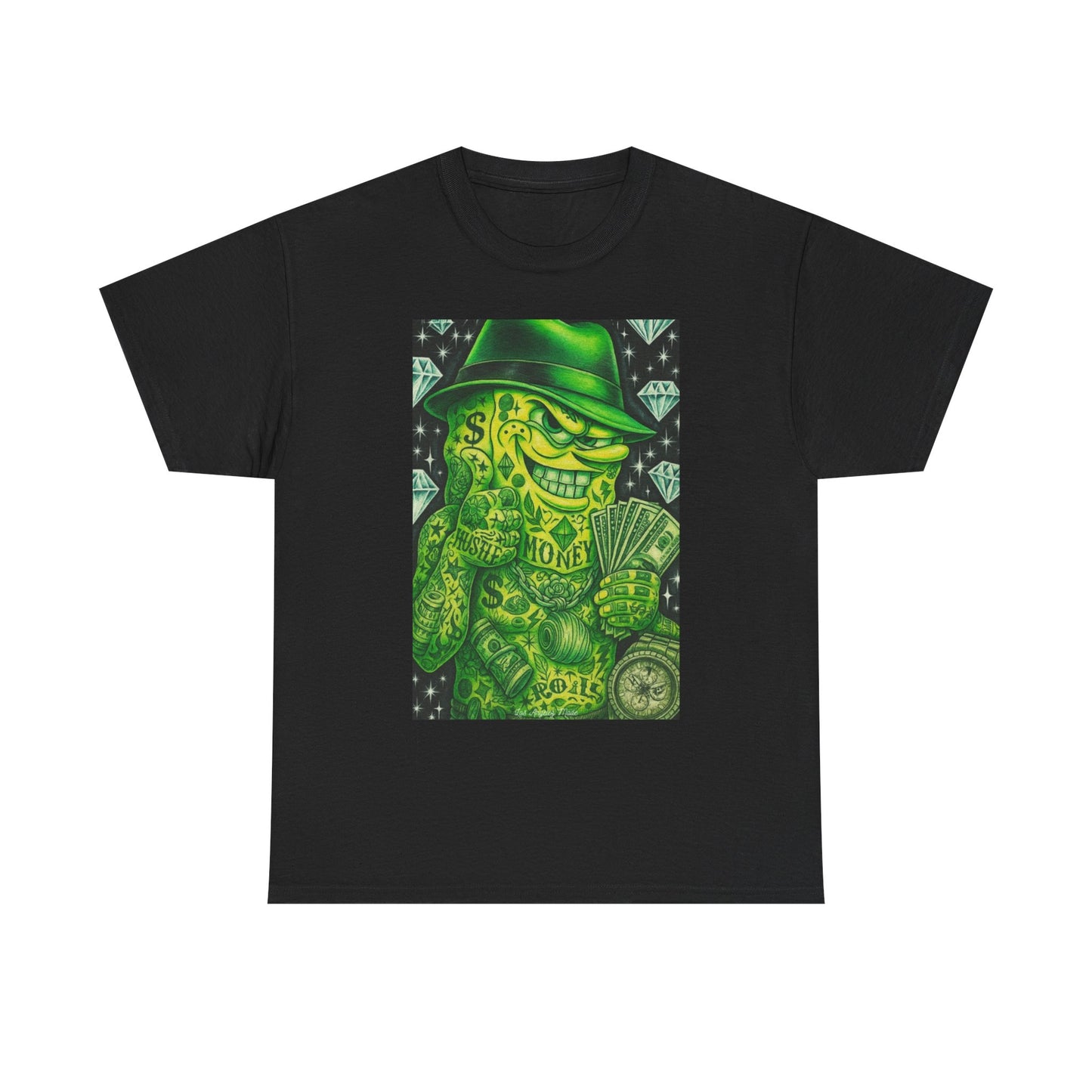 Los Angelez Made x Spongebob Hustler Unisex Heavy Cotton T-Shirt