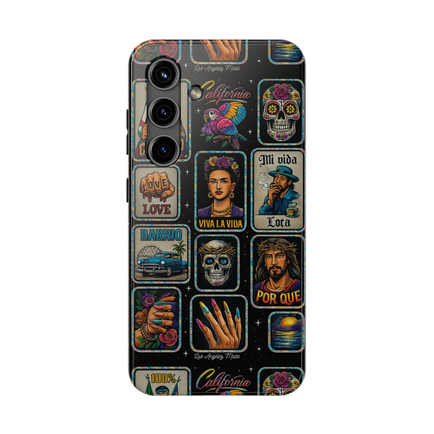 Los Angelez Made x Chicano Vintage Stickers Tough Phone Case